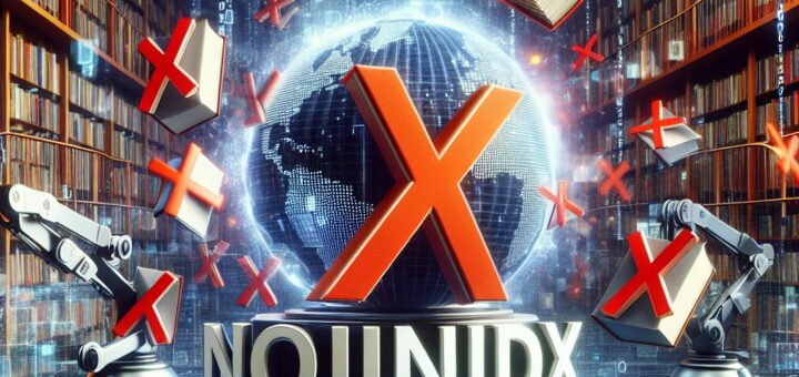 Noindex tag – illustrasjon