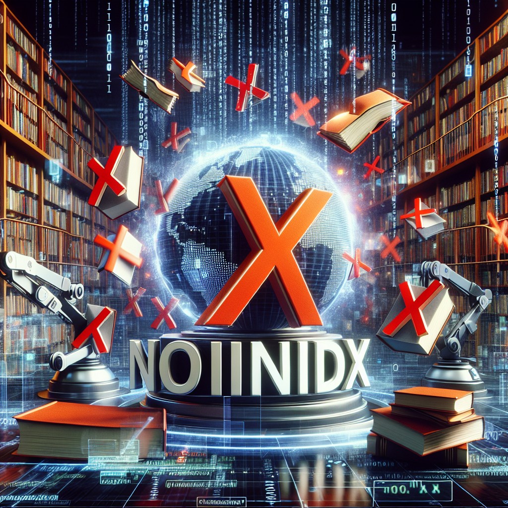 Noindex tag – illustrasjon