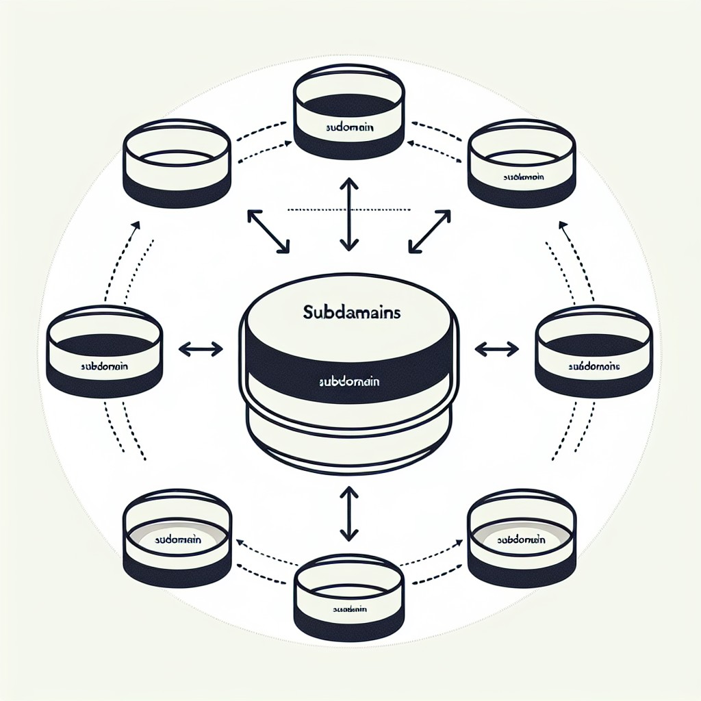 Subdomain – illustrasjon