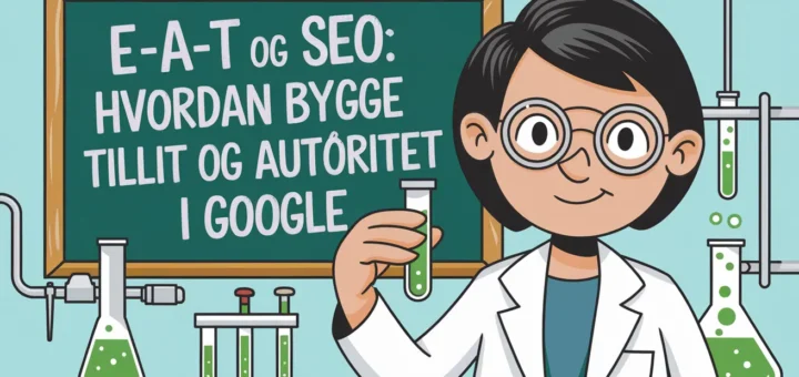 E-e-a-t og seo: hvordan bygge tillit og autoritet i google med e-e-a-t – illustrasjon